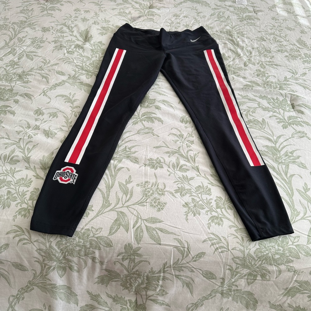 Nike Ohio State University Low-Waisted Dri-Fit Leggings